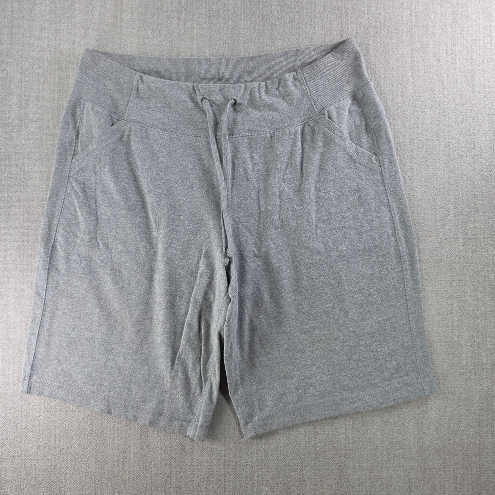 Tek Gear DryTek Shorts Mens Large Gray Heathered Athletic Training 1267